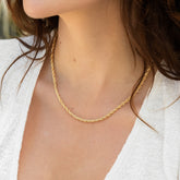 Chunky Rope Chain Necklace